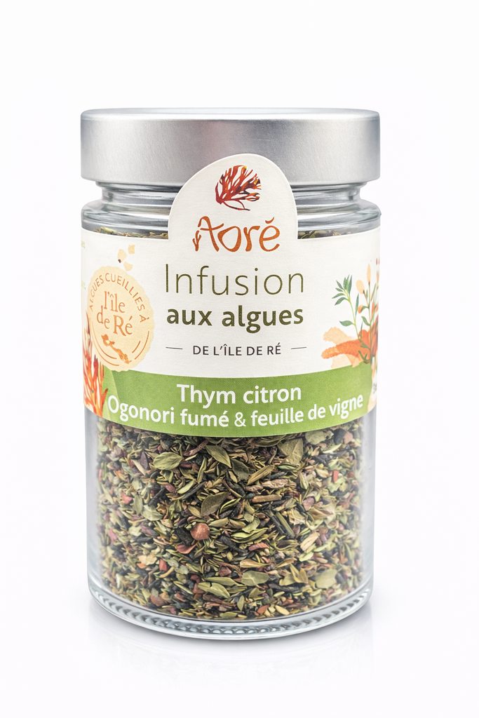 IO - Infusion Thym citron Ogonori fumé & feuille de vigne