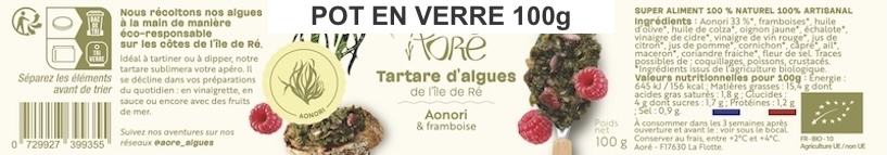 Tartare Aonori - Framboise Bio