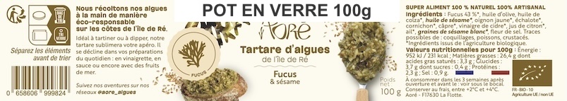 Tartare Fucus - Sésame Bio