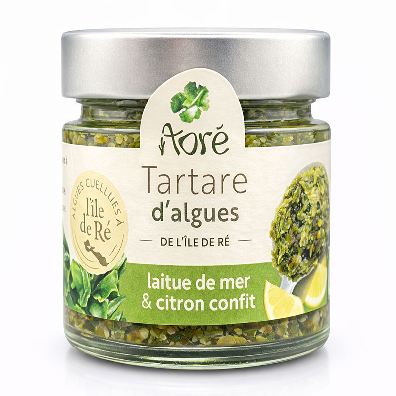 T03 - Tartare Laitue de Mer - Citron confit Bio